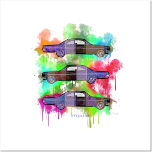 Impala color bomb Posters and Art